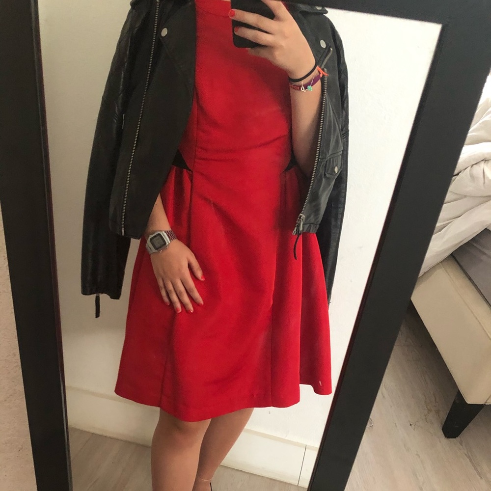 Red fancy dress